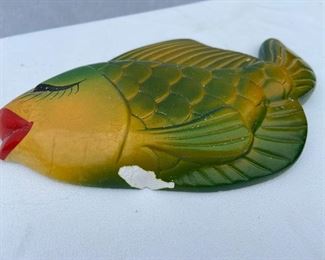 1960’s chalkware fish 