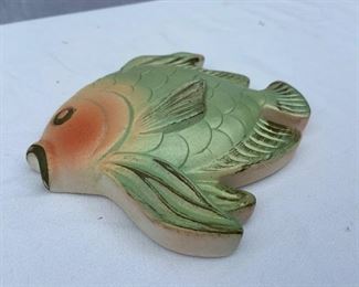 1960s chalkware fish 