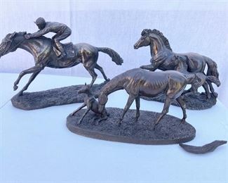 Bronze horses 