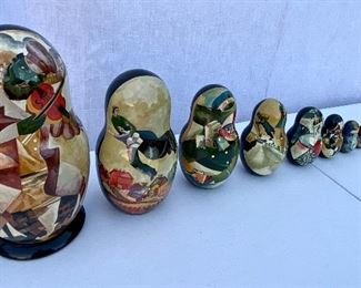 Vintage Marc Chagall Russian nesting doll 