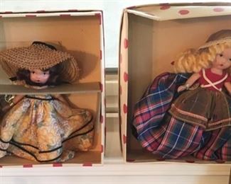 Vintage Collectible Dolls in original box.