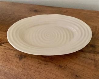 $15 Sophie Conran for Portmerion - oval serving platter.  12.5"L x  8.5"W