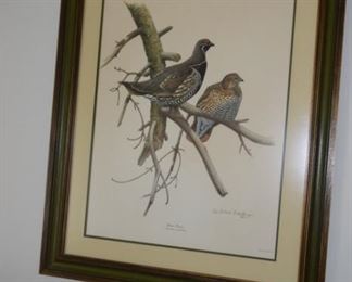 Spruce Grouse by Richard Eckelberry 29 X 34