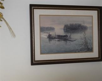 Bridge Port Ferry Ben Hampton 22 X 30