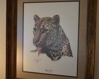 Leopard Head By Guy Goheleach 24 X 28