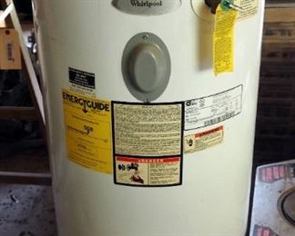 Whirlpool 50 Gallon Electric Hot Water Heater Model # EE2H50RD045V. Like New, Never Used