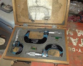MM  AND INCH  MICROMETER  MITUTOYO