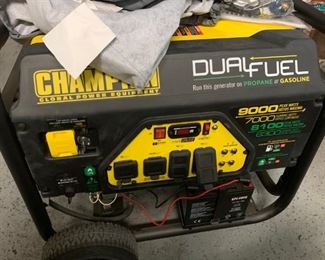 Champion 9000 Peak Watts Dual Fuel  Generator 