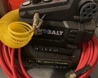 Kobalt 8 gal 150 psi air compressor 