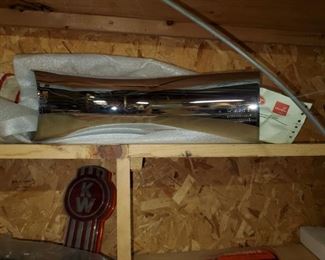 Chrome elbow - Kenworth light