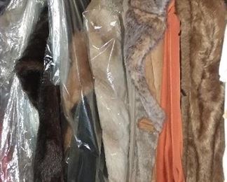 Fur Jackets and ladies clothing 