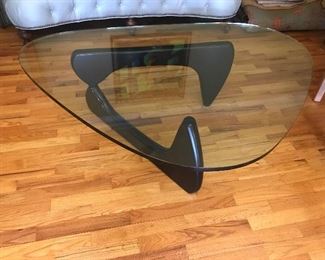 Herman Miller Mid Century Isamo Noguchi Table, signature on Glass.  $900