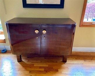 1920's Art Deco Buffet /Cabinet.  Part of Vitrine Set.  Made in Germany.  Restored 2000.  $700