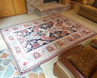 Hand Knotted THICK HEAVY Wool Persian Rug
