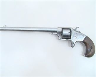 c. 1870 Long Barrel 7 Shot 22 "TYCOON" Derringer Type Revolver Pistol
