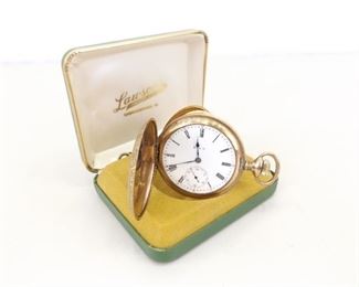 Antique Gold Plated Elgin Pocket Watch
