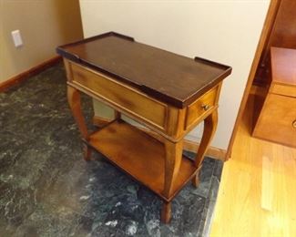 Small Wood End Table
