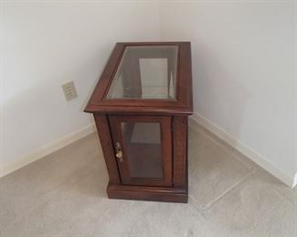 small curio cabinet
