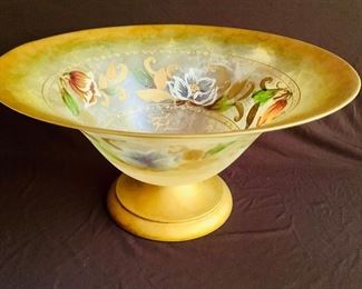 ALT-View: VTG Venetian Hand-painted bowl ==> $75