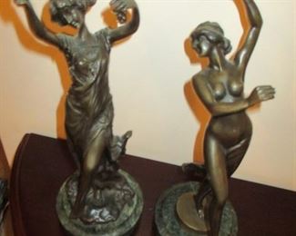 Collection Of Bronze Statues 