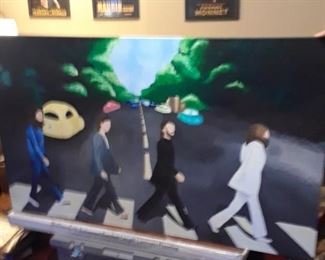 Beatles painting