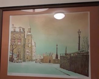 Ardenne print--signed