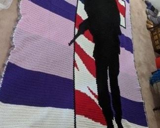 Handmade Soldier Afghan - Beautifully done!