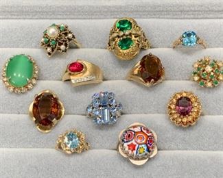Assorted Rings starting at 15.00