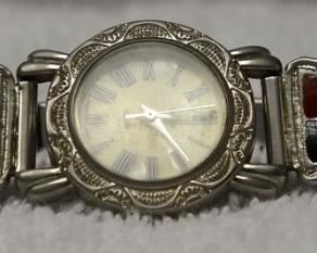 Precious Stone Wrist Watch