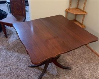 Antique Mahogany Game Table