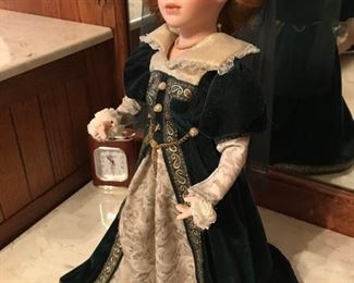 $45.00 MINUS 50% = $22.50 FINAL - Bella doll - COA included - Heritage Signature Collection