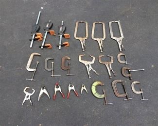 RH319 Assorted clamps