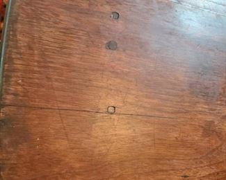 top of Walnut table 