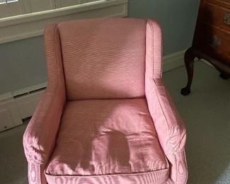 armchair  - perfect scale for any spot 25"w x 25"d x 41"h.  ($30)