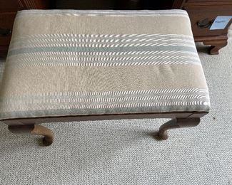 Small vanity bench 22" x 14" x 18"h. $40 