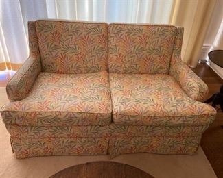 Custom loveseat 51"w x 34"d x 30"h  $40