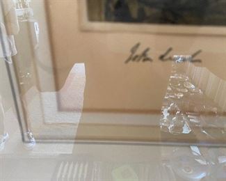 close up of signature