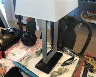 Lamp, 28"h $48