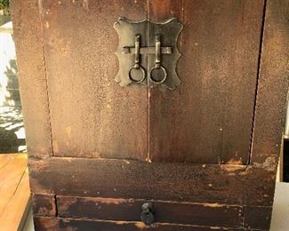 small antique wiriting box - $90