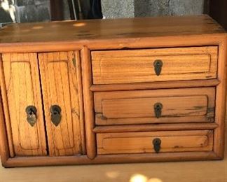 small antique writing box $120