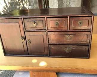 small antique writing box $140