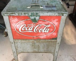 1931 Coca-Cola Ice Box Vending Unit