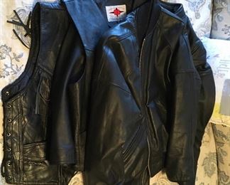 Vintage Leather Biker Jackets