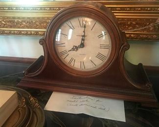 Howard Miller Mantle Clock - Dual Chimes $ 158.00