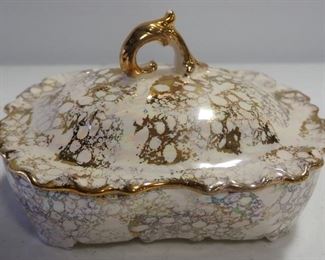 Assorted Home Decor Items,Includes Delft BLue Windmill Bank, Ceramic Containers, Vase, Precious Moments And More