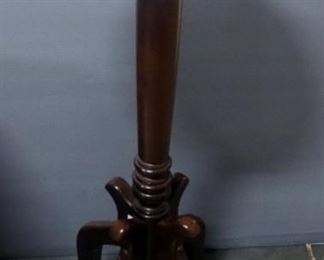Marble Top Pedestal Stand, 36" High x 14" Dia. Top