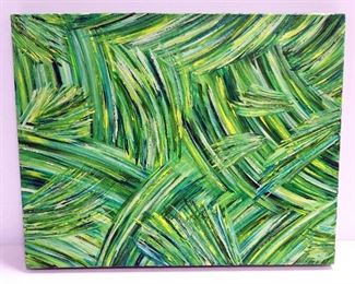 Original Painting "Through The Field" By Michelle Lynn, Acrylic On Canvas, 16" x 20"