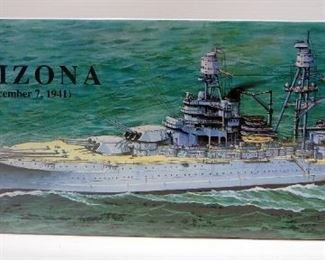Banner Models USS Arizona 1:350 Scale Model Ship, Sealed Box