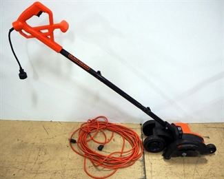 Black & Decker Corded Edger, Powers On And Extension Cord
