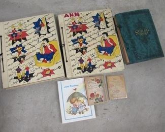 Lot of 1950s Scrapbooks of Greeting Cards